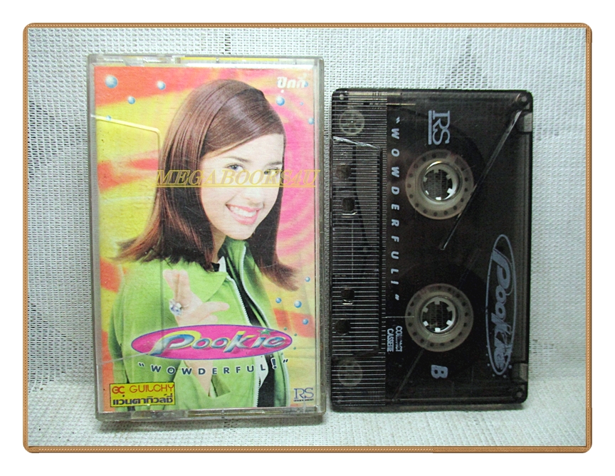 เทปเพลงไทยสากล ปุ๊กกี้ปริศนา พรายแสง ชุดWOWDERFUL ปี2540