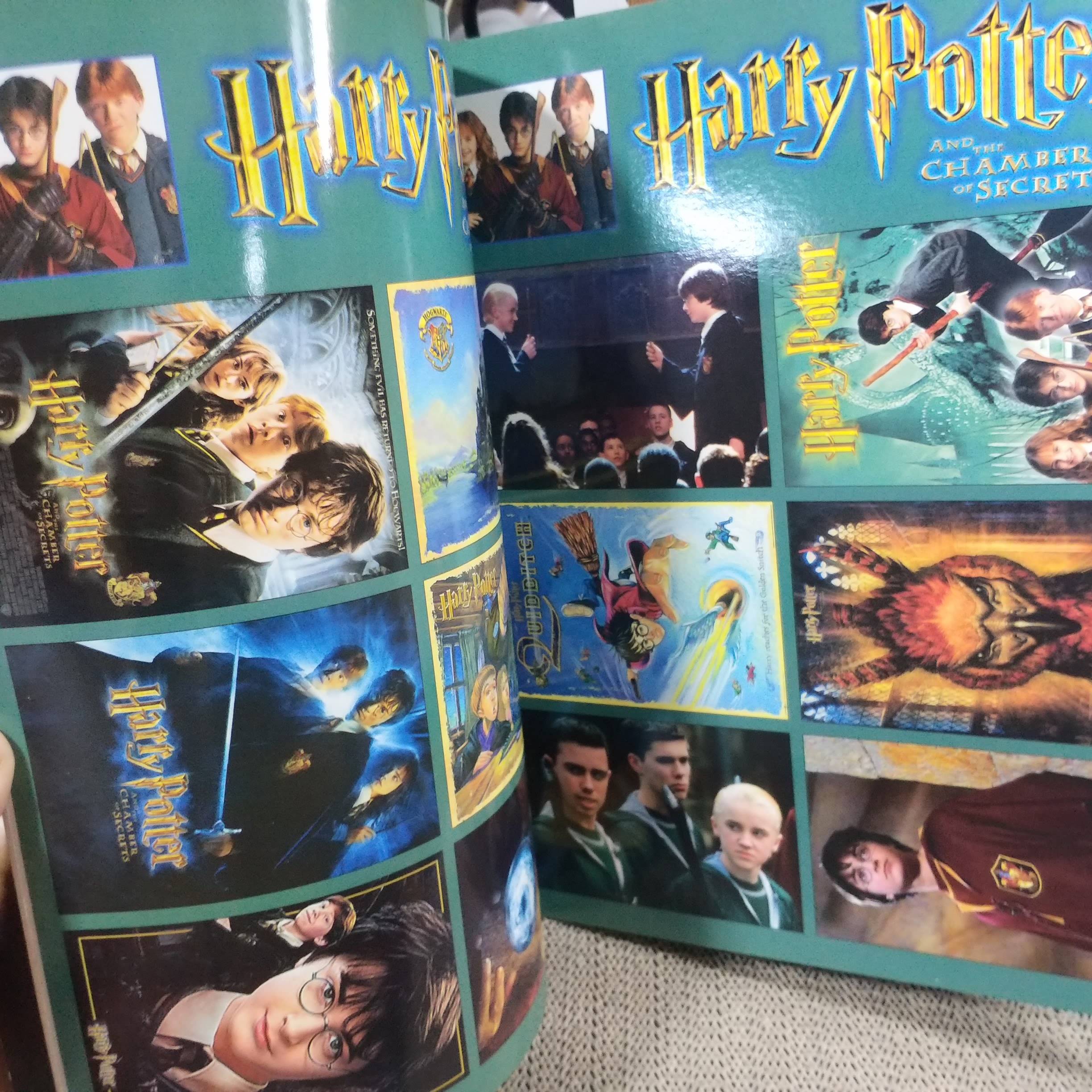 นิตยสาร HARRY POTTER WEBSITE & GAME สีทั้งเล่ม