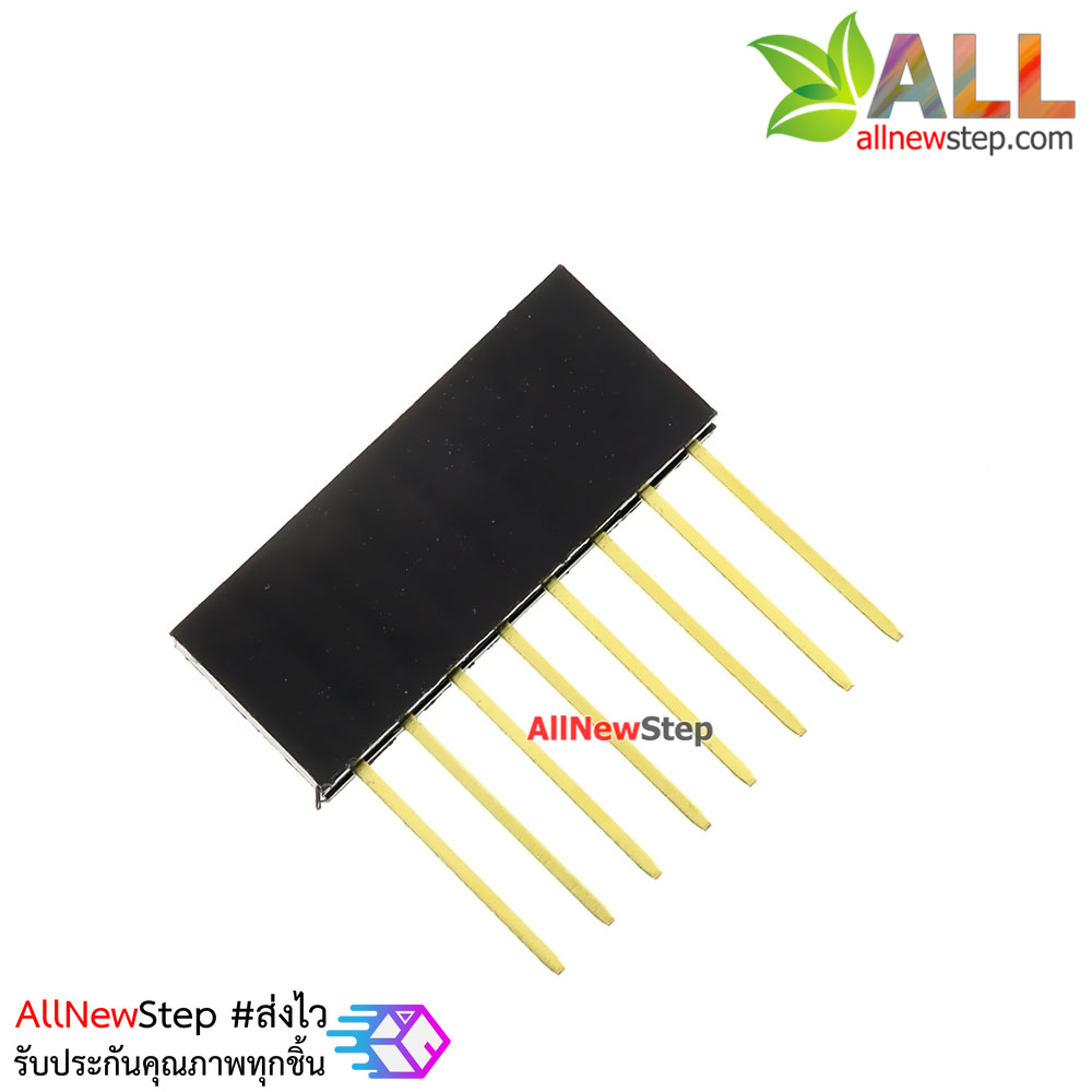 Stackable Header for arduino 1x8 2.54MM 8Pin 10MM Long Needle Female Pin Header Strip Stackable Headar
