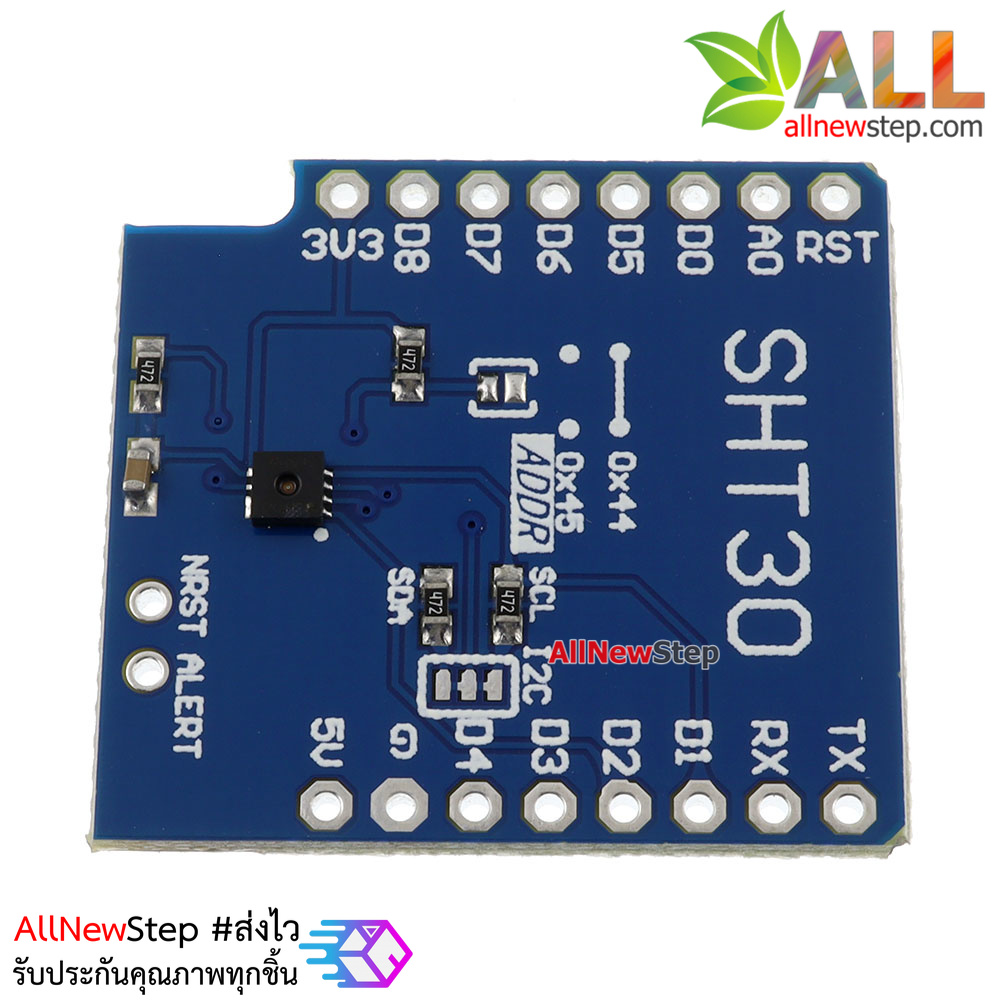 Wemos Shield SHT30 temperature and humidity sensor module - ArduinoAll ...