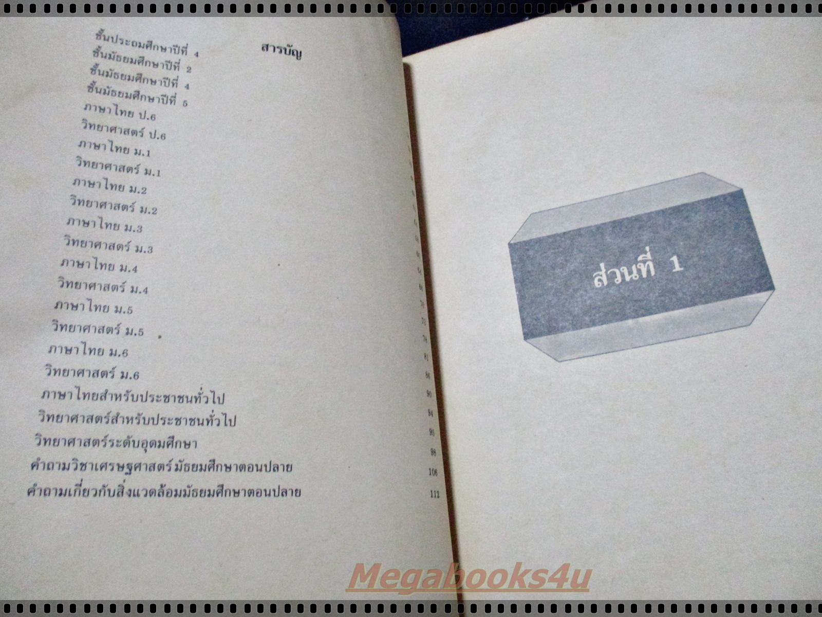 นิตยสาร 180ไอคิว รวมคำถาม-คำตอบ เล่ม07 ปี2531