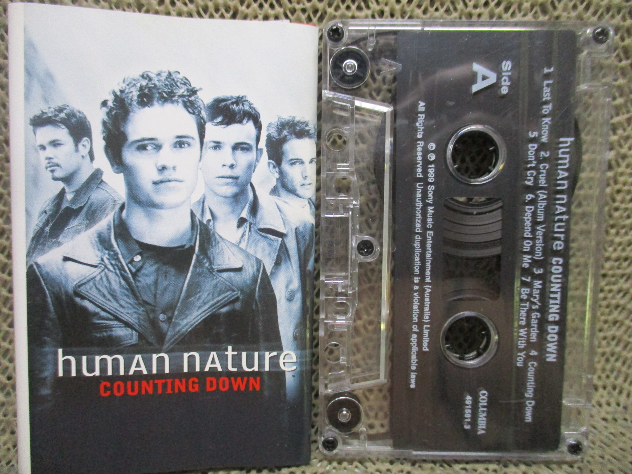 เทปเพลงสากล Counting Down / Human Nature