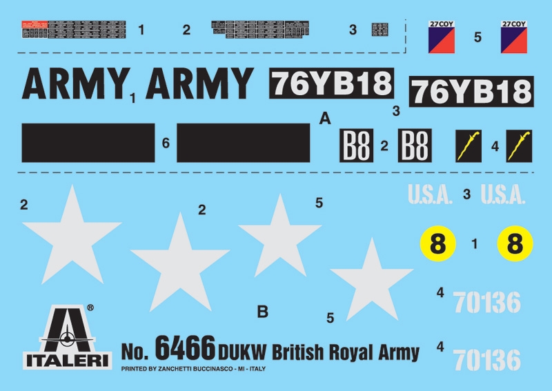 1/35 DUKW BRITISH ROYAL ARMY
