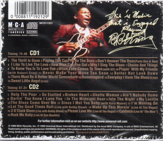 CD,B.B. King - His Definitive Greatest Hits(2CD)