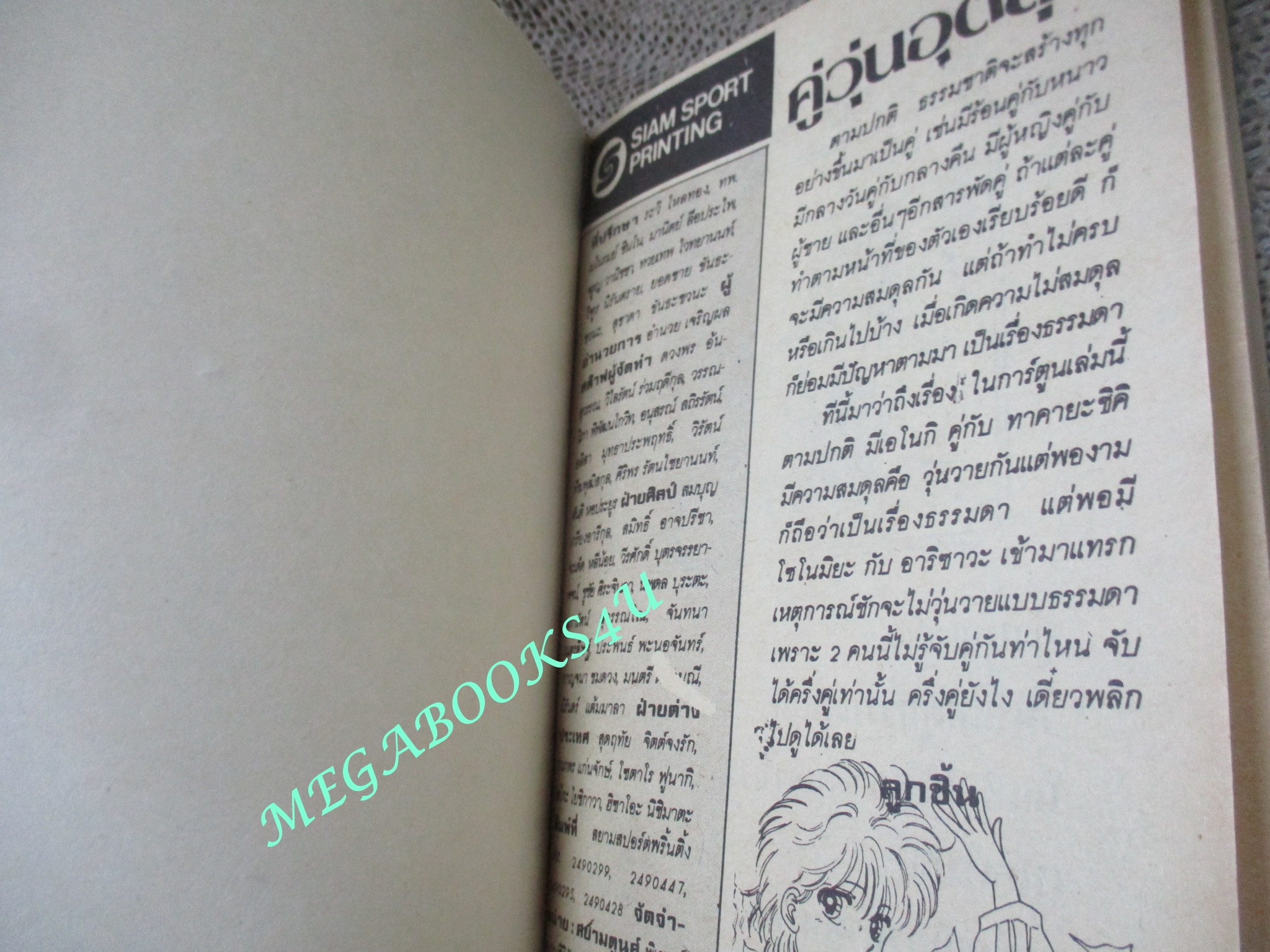 การ์ตูนบ้าน คู่วุ่นอุตลุด / เล่มเดียวจบ / สยามฯ / สภาพเก่าหน่อย อ่านได้ตามปกติ