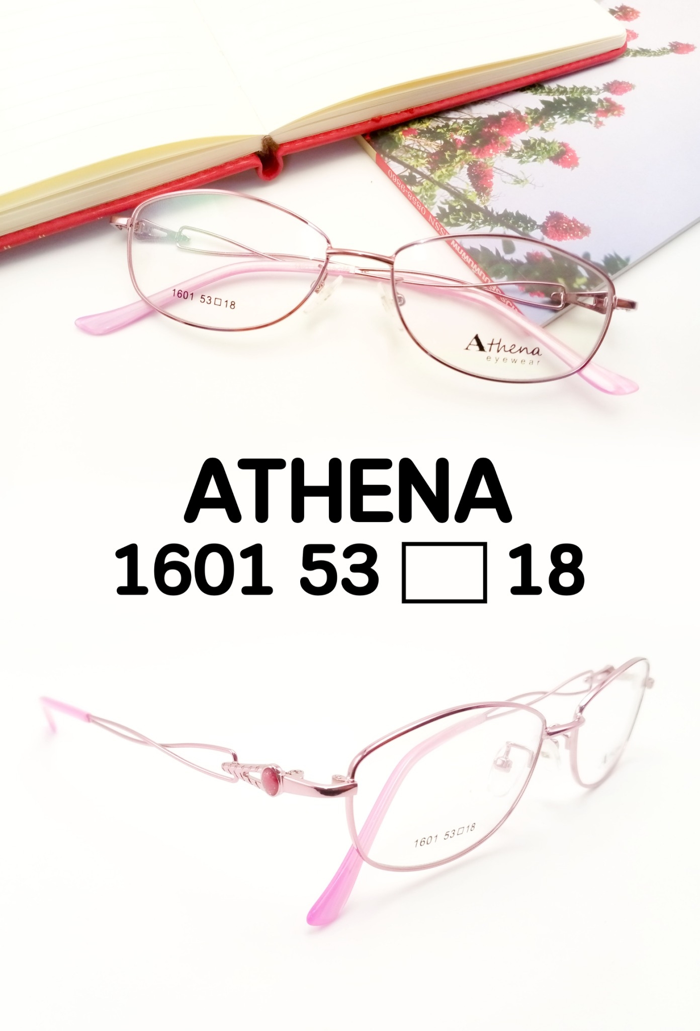 กรอบแว่นตา ATHENA EYEWEAR แว่นตา ดีไซน์สวยหรู
