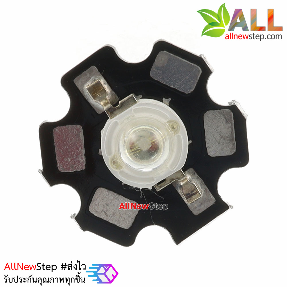 LED 1W High power blue with LED aluminum substrat ไฟ LED 1W LED สีน้ำเงิน