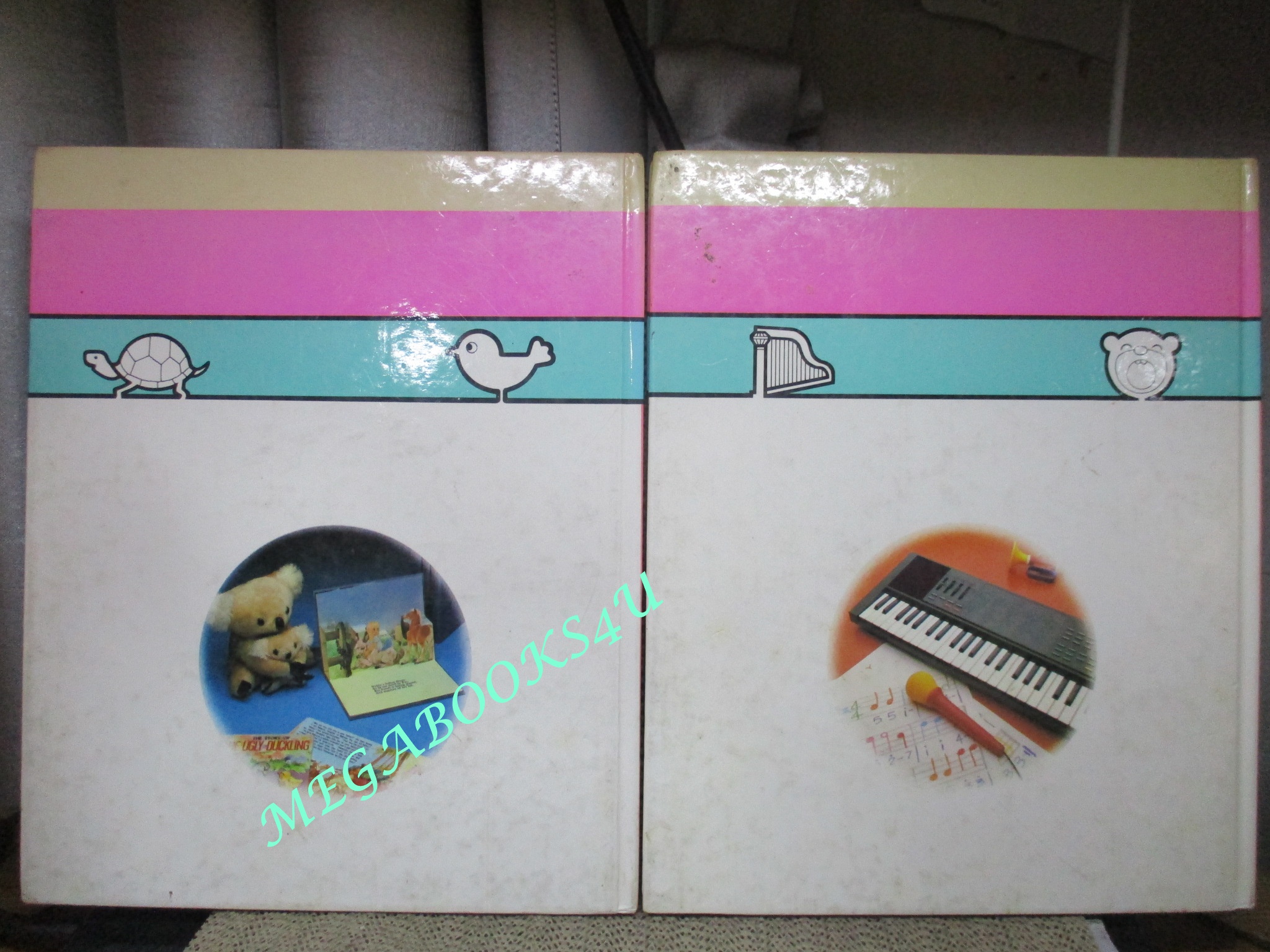 หนังสือ ชุดเรียนรู้ภาษาอังกฤษเบื้องต้นสำหรับเด็ก 2 ภาษา ครบชุด เล่ม01-10 สภาพดี