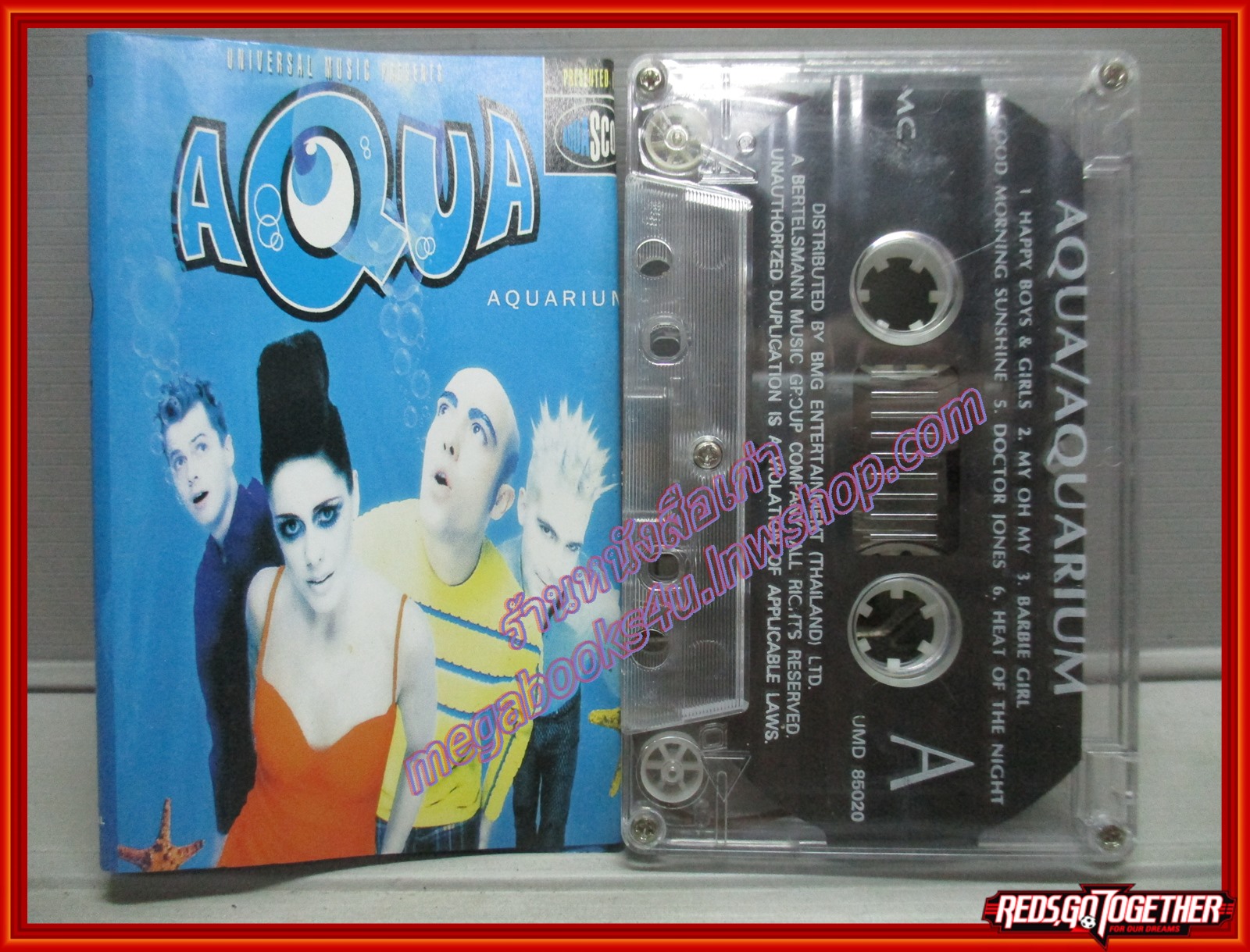 เทปเพลงสากล AQUA อัลบั้ม AQUARIUM