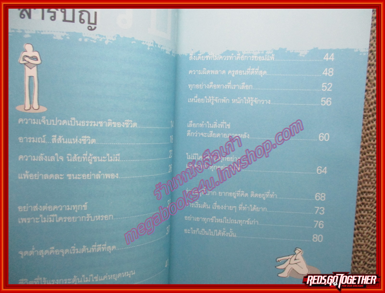 หนังสือ ให้มันเจ็บจนชิน แล้วค่อยปีนให้สูงขึ้น โดย ฤทธิรงค์ (หนังสือบ้าน มือสอง) (สภาพ85-95%) มีคราบน้ำตรงมุมด้านบนนิดนึง