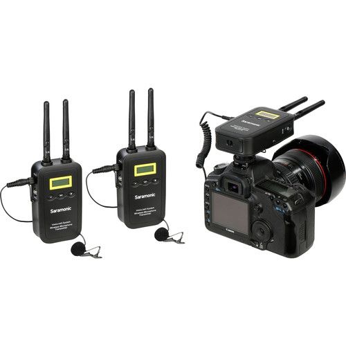 Saramonic VmicLink5 Set2 wireless microphone system (5.8GHz)