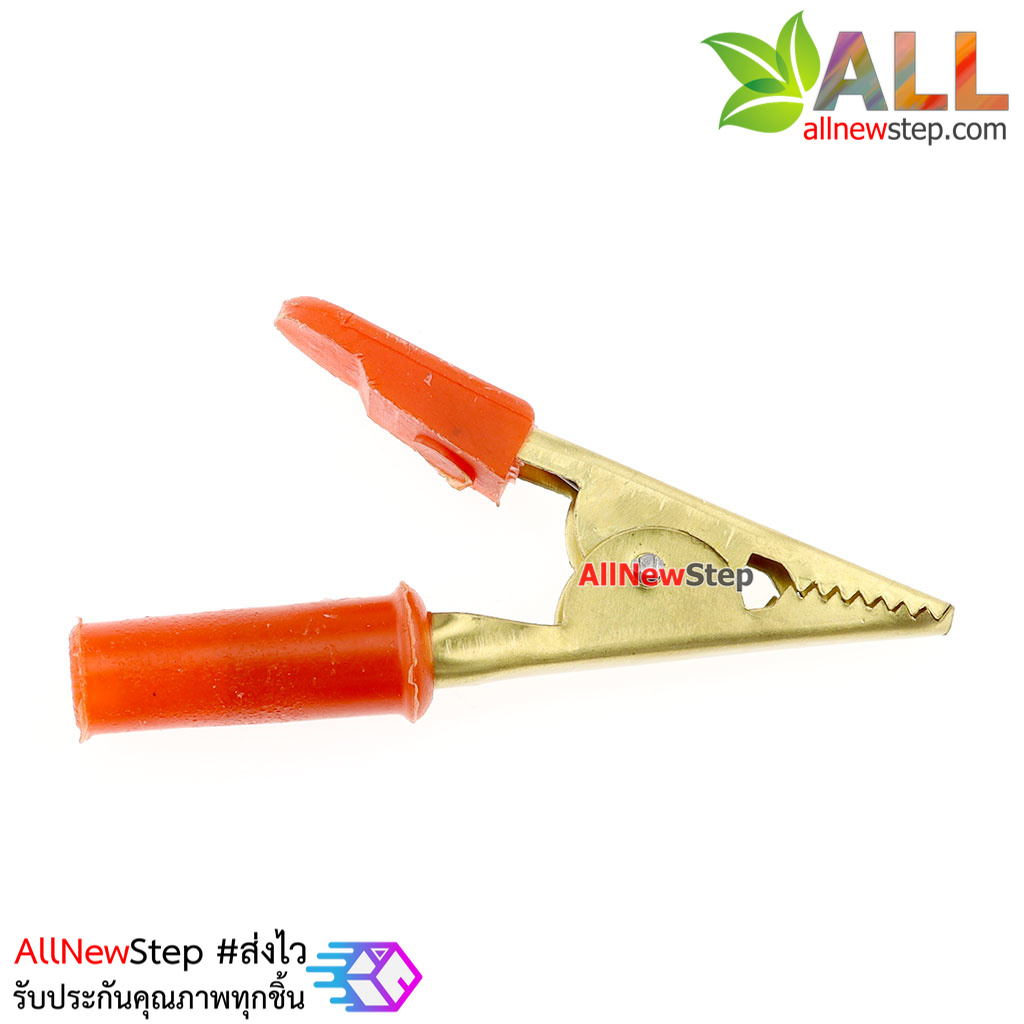 คลิปปากจระเข้ขนาดใหญ่ big clip crocodile power clip สีแดง