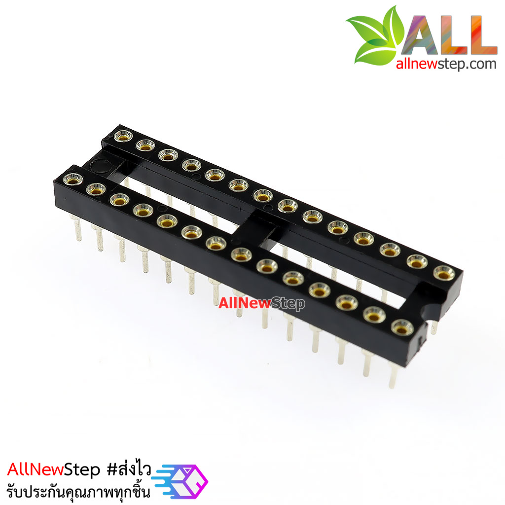 Socket 28 ขา 28p socket 28 ขา ซ็อกเก็ต 28 ขา แบบขากลม