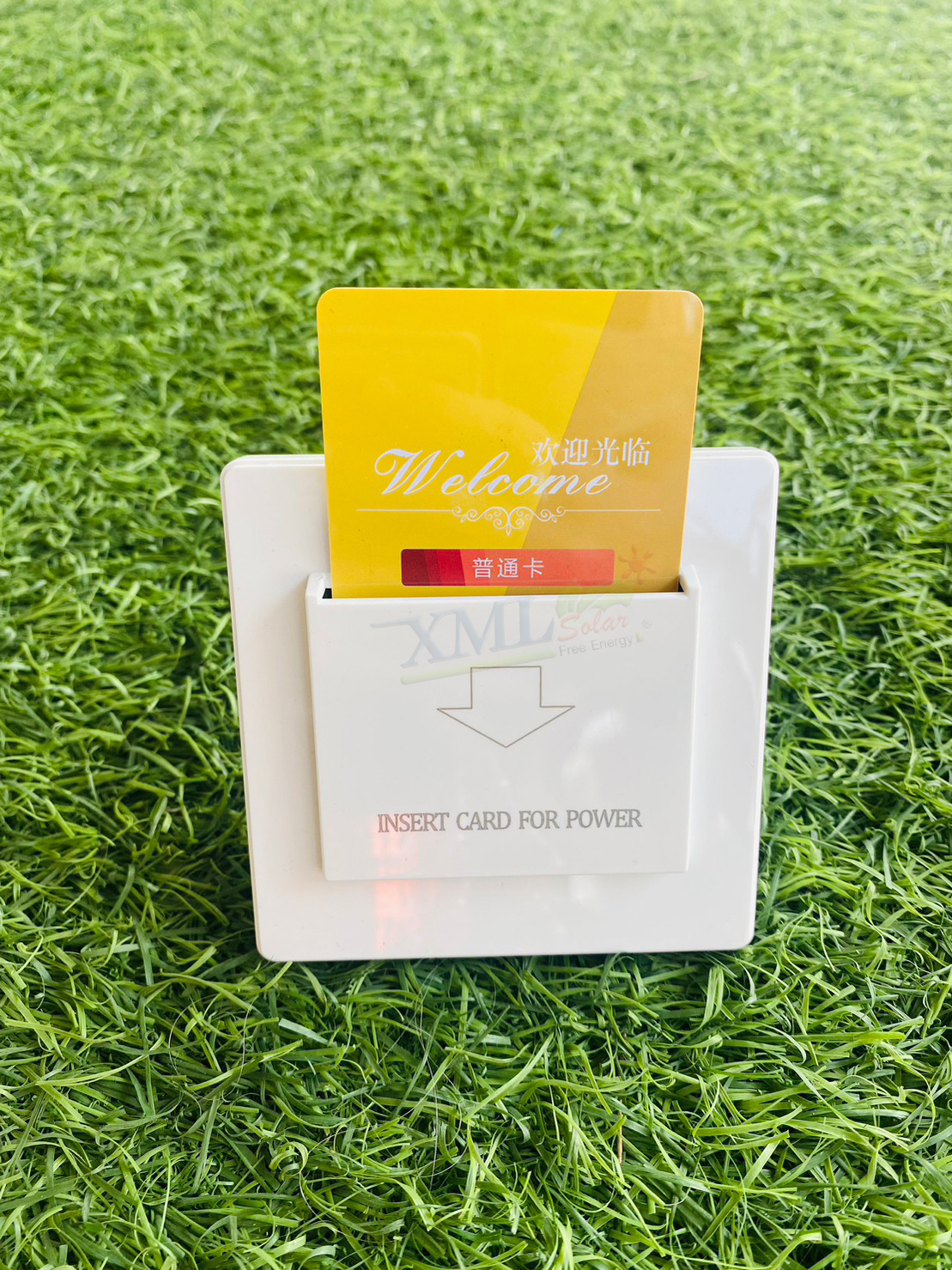 กล่องเสียบการ์ด ประหยัดไฟ ในห้องพัก (Energy Saver) รุ่น All Card รุ่นใช้บัตรได้ทุกชนิด (ฟรี คีย์การ์ด 1 ใบ)