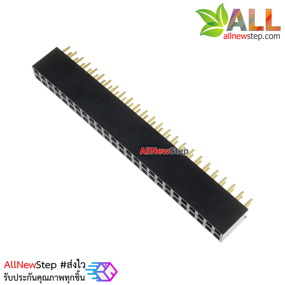Double row female socket female socket 2.54mm 2x25