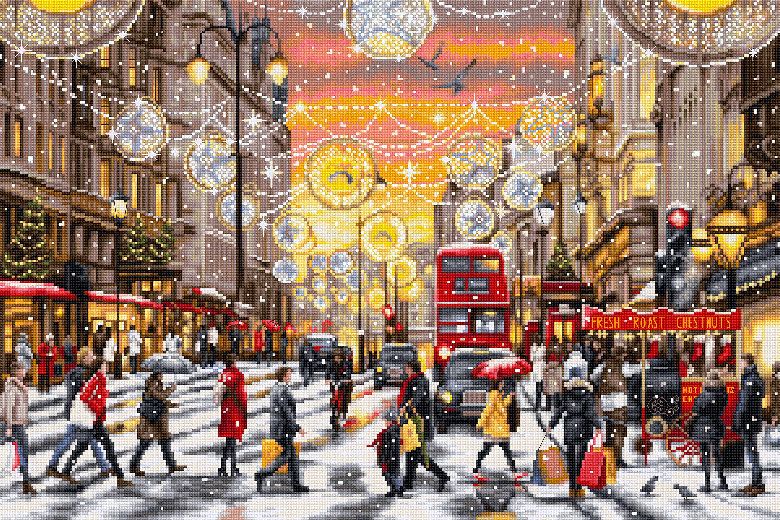 Luca-S ชุดปัก Christmas Shopping