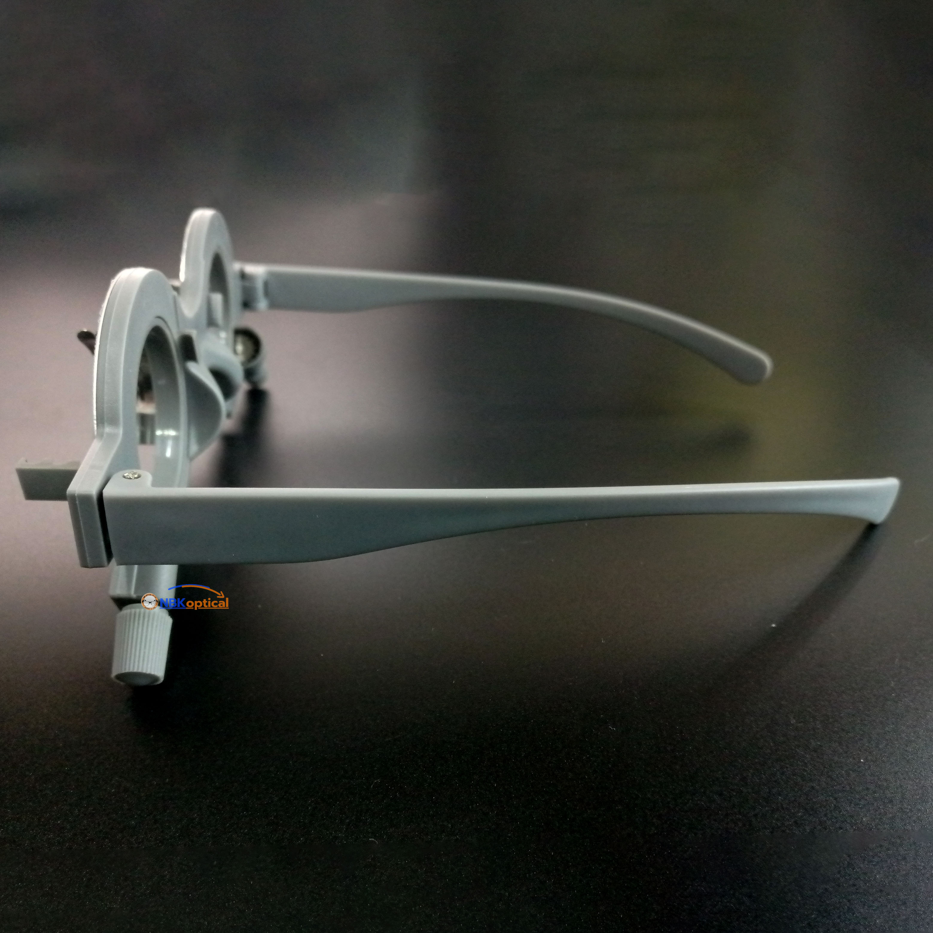 เฟรมวัดสายตาTF-C PD-60-62 สีเทา (อักษรตัวเลขอยู่ตรงกลาง)