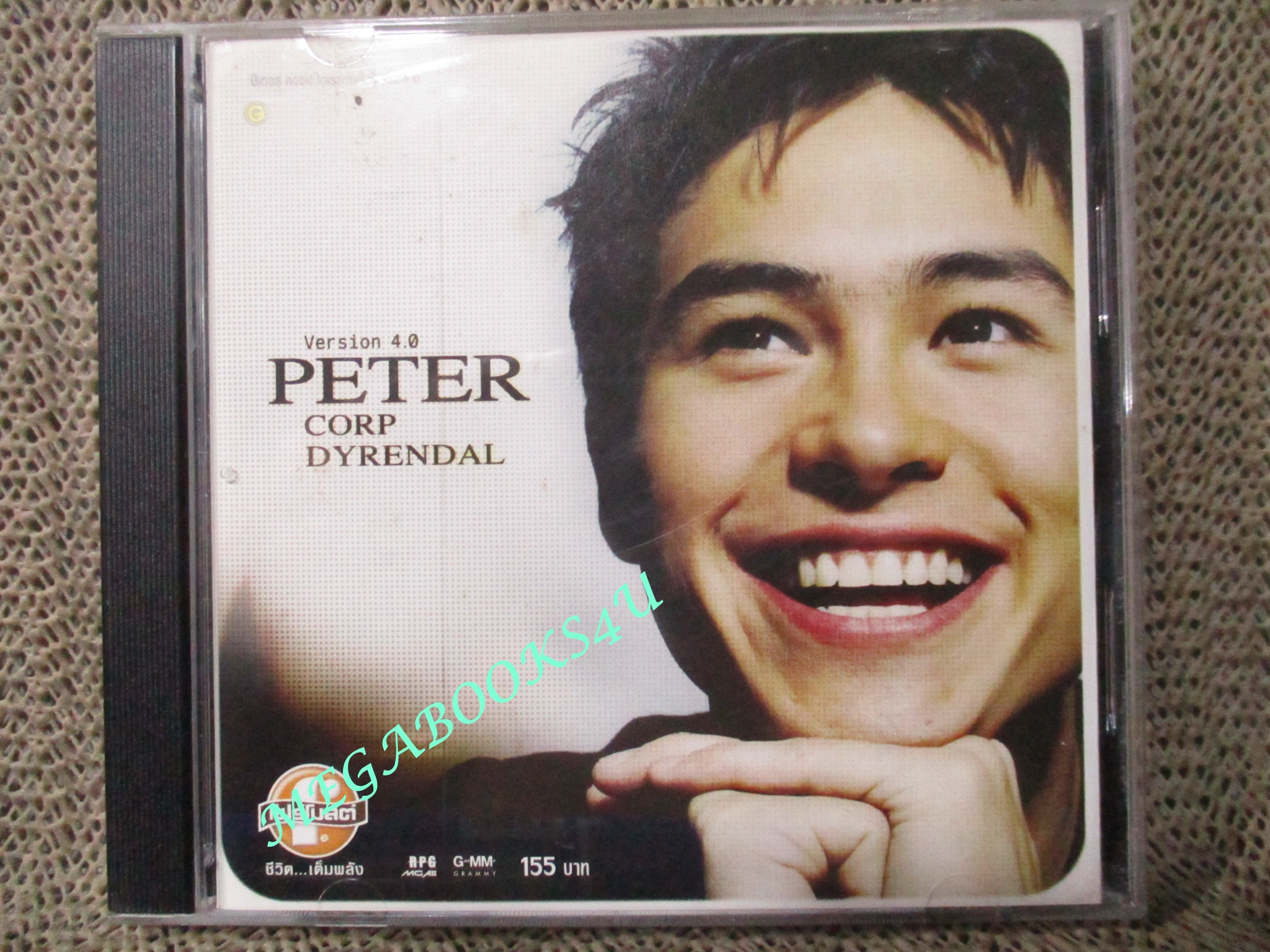 ซีดีเพลงไทยสากล ปีเตอร์ คอร์ป ไดเรนดัล อัลบั้ม Version 4.0. // ปก และ แผ่นสวย