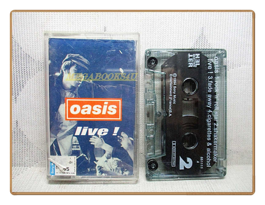 เทปเพลงสากล OASIS / LIVE!