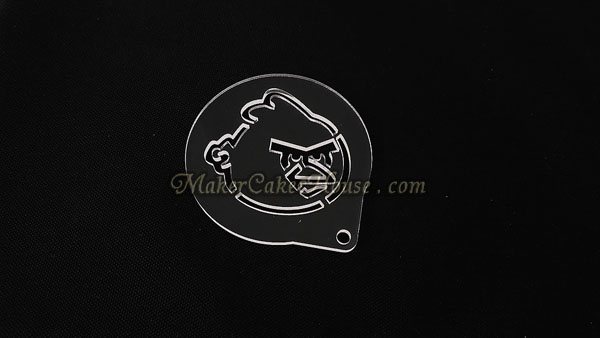 แผ่นอะคริลิคแต่งหน้ากาแฟ หรือขนม