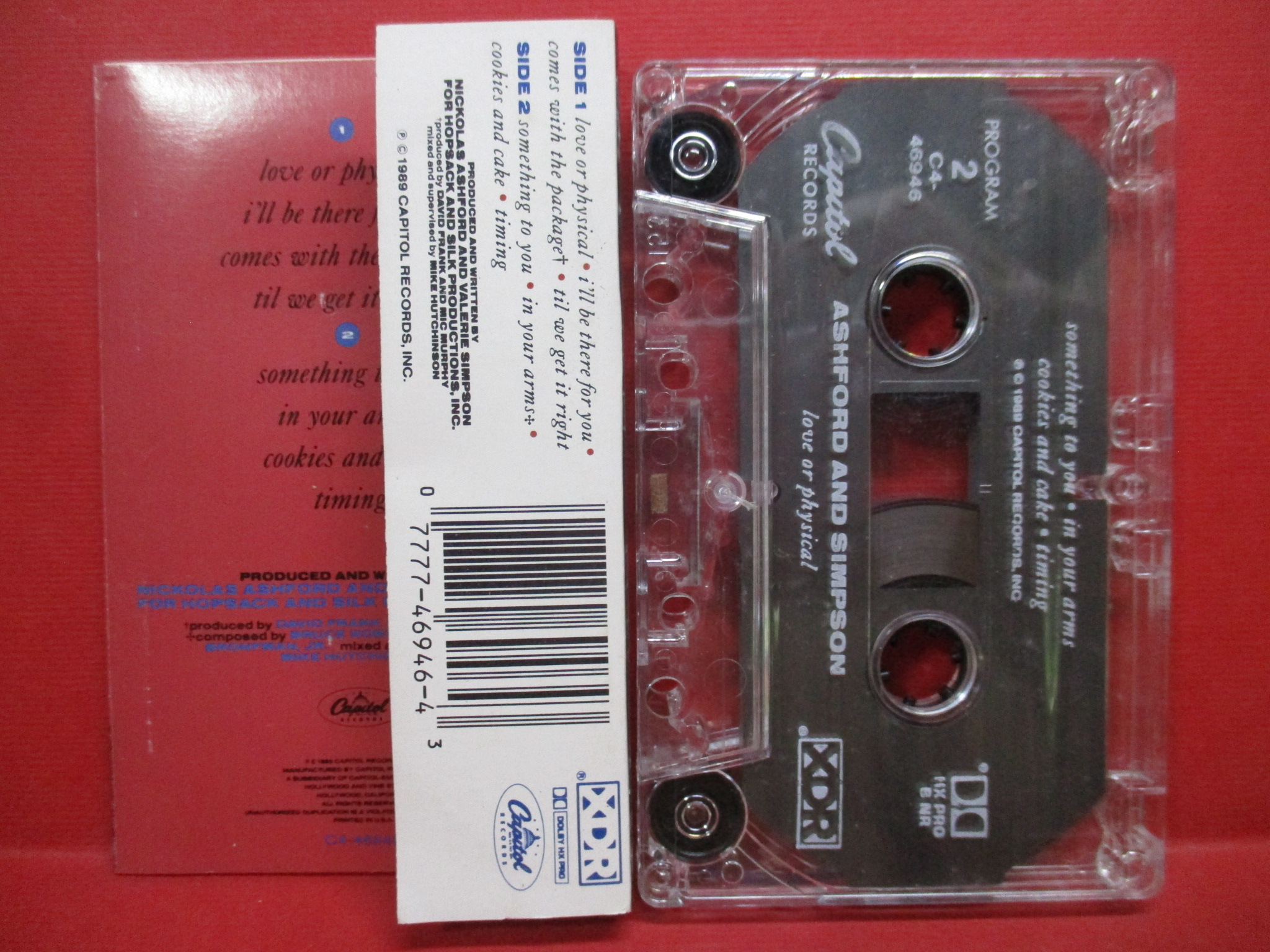 เทปเพลงสากล Ashford & Simpson – Love or Physical