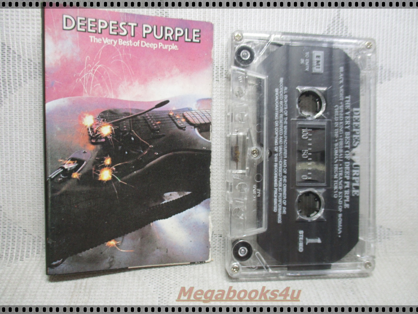 ขายเทปเพลงเก่า DEEPEST PURPLE ;THE VERY BEST