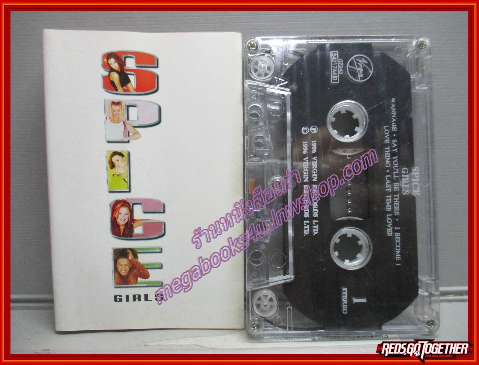 เทปเพลงสากล SPICE GIRLS อัลบั้ม SPICE GIRLS