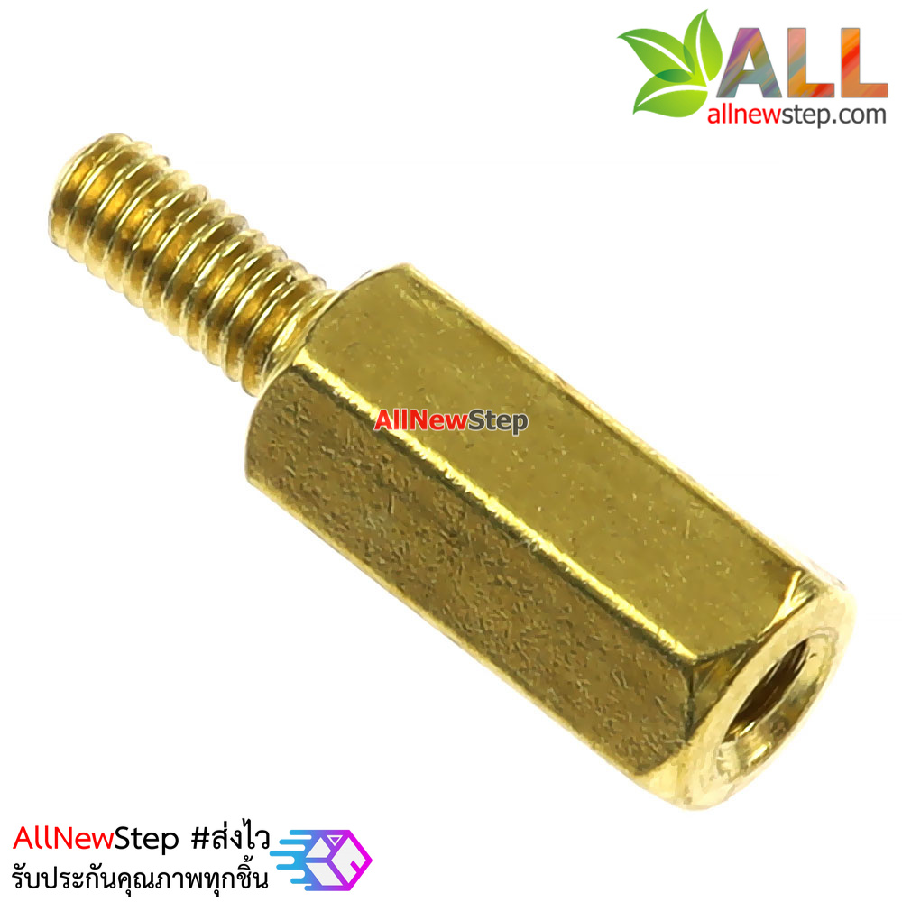 น็อต M2.5 ขนาด 10+6mm