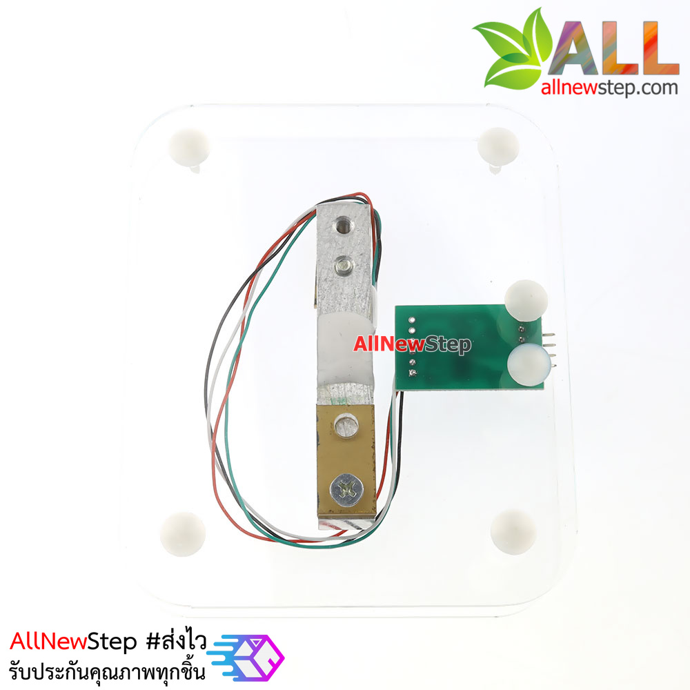 Weight sensor Load cell 10kg + HX711 + base kit arduion load cell ชุดเซนเซอร์วัดน้ำหนัก 10kg ครบชุด load cell set 10kg