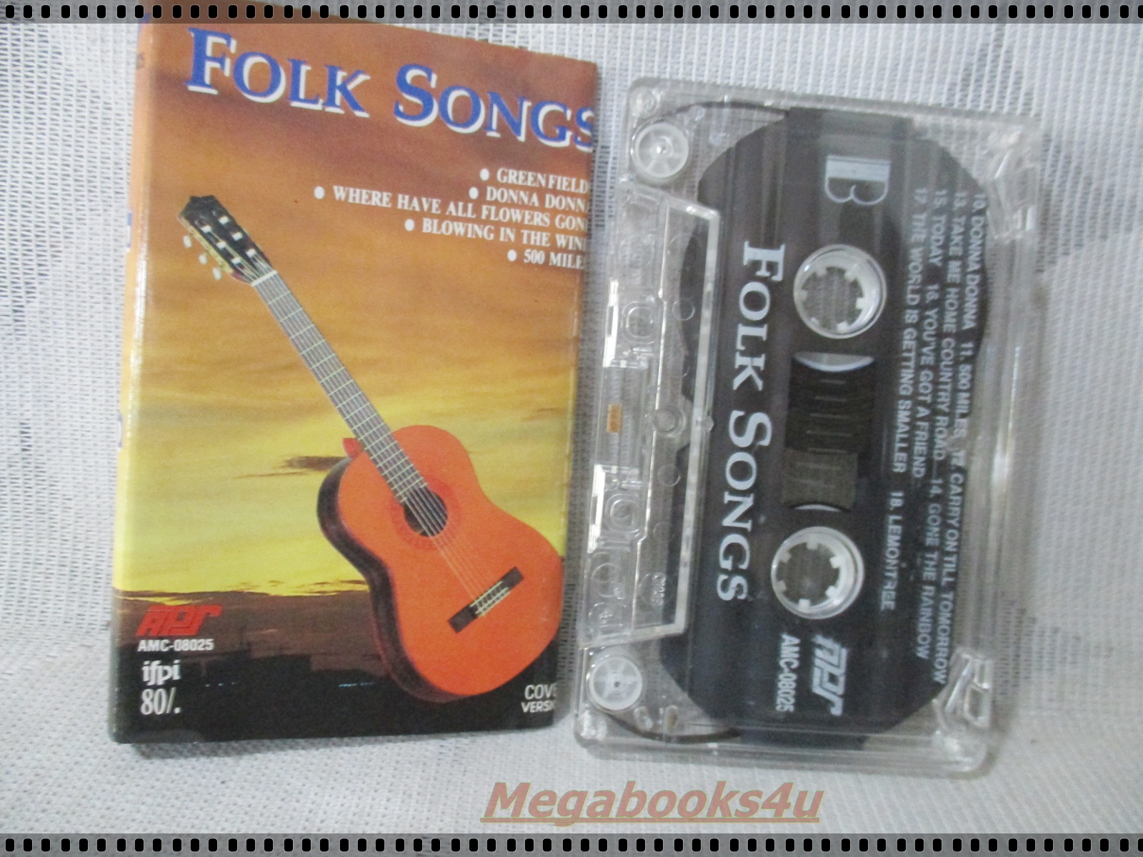 ขายเทปเพลงสากลเก่า FOLK SONGS