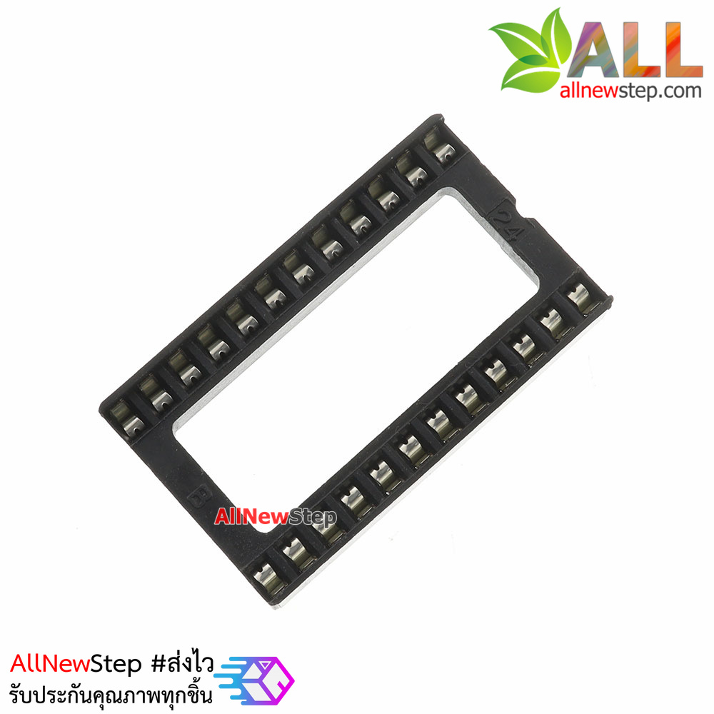 Socket IC 24 ขาแบบกว้าง socket 24p