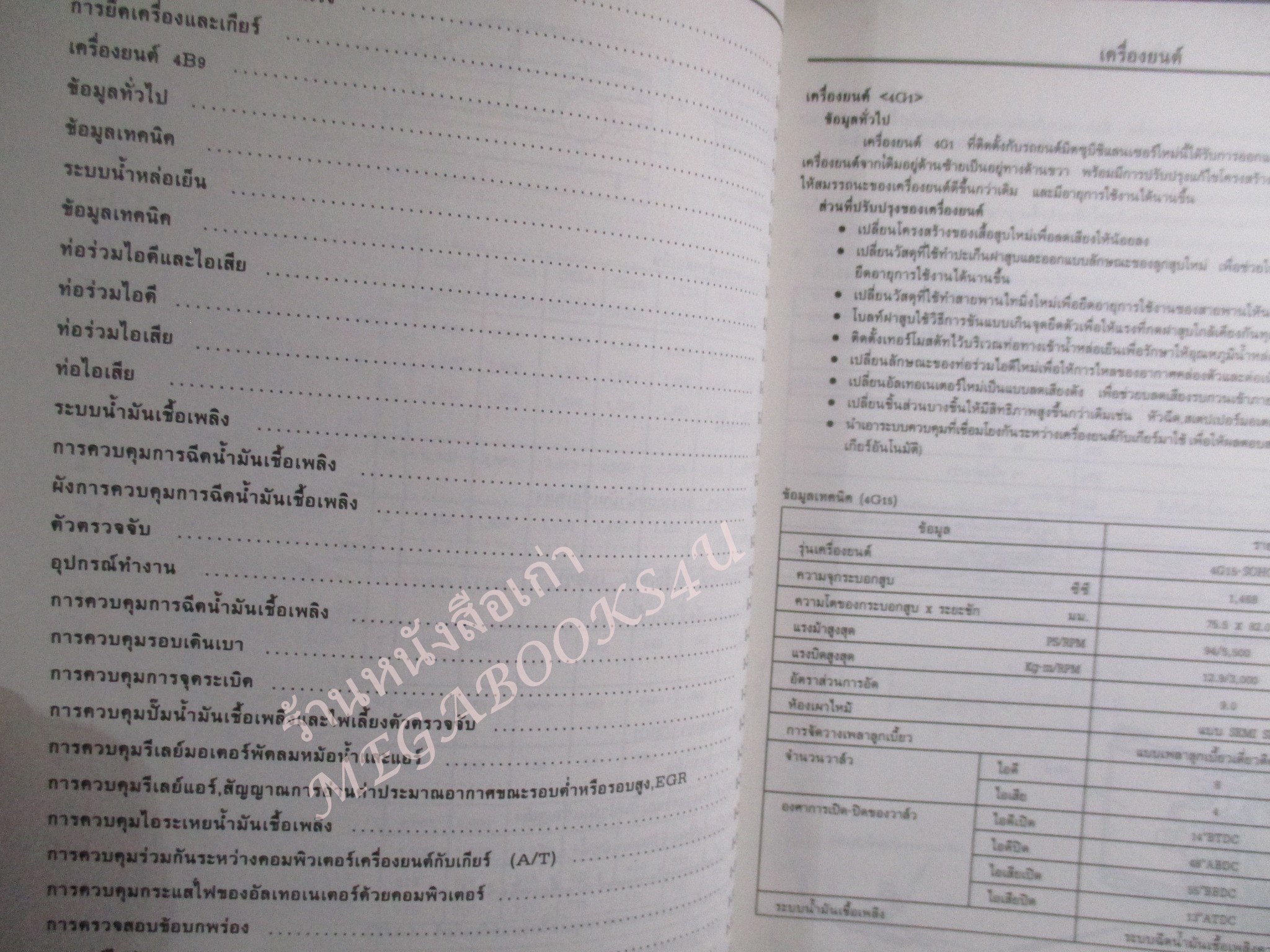 คู่มือซ่อมรถ MITSUBISHI LANCER (MG) 96 แลนเซอร์ คู่มือบริการด้านเทคนิค / หนังสือแข็งแรง