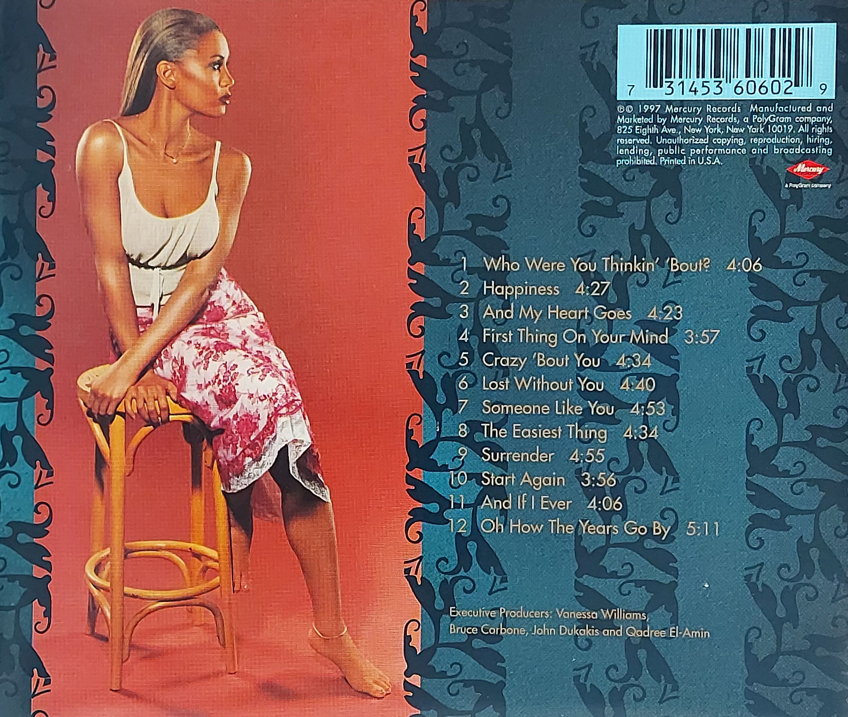 Used CD,Vanessa Williams - Next (C)(1997)(USA)