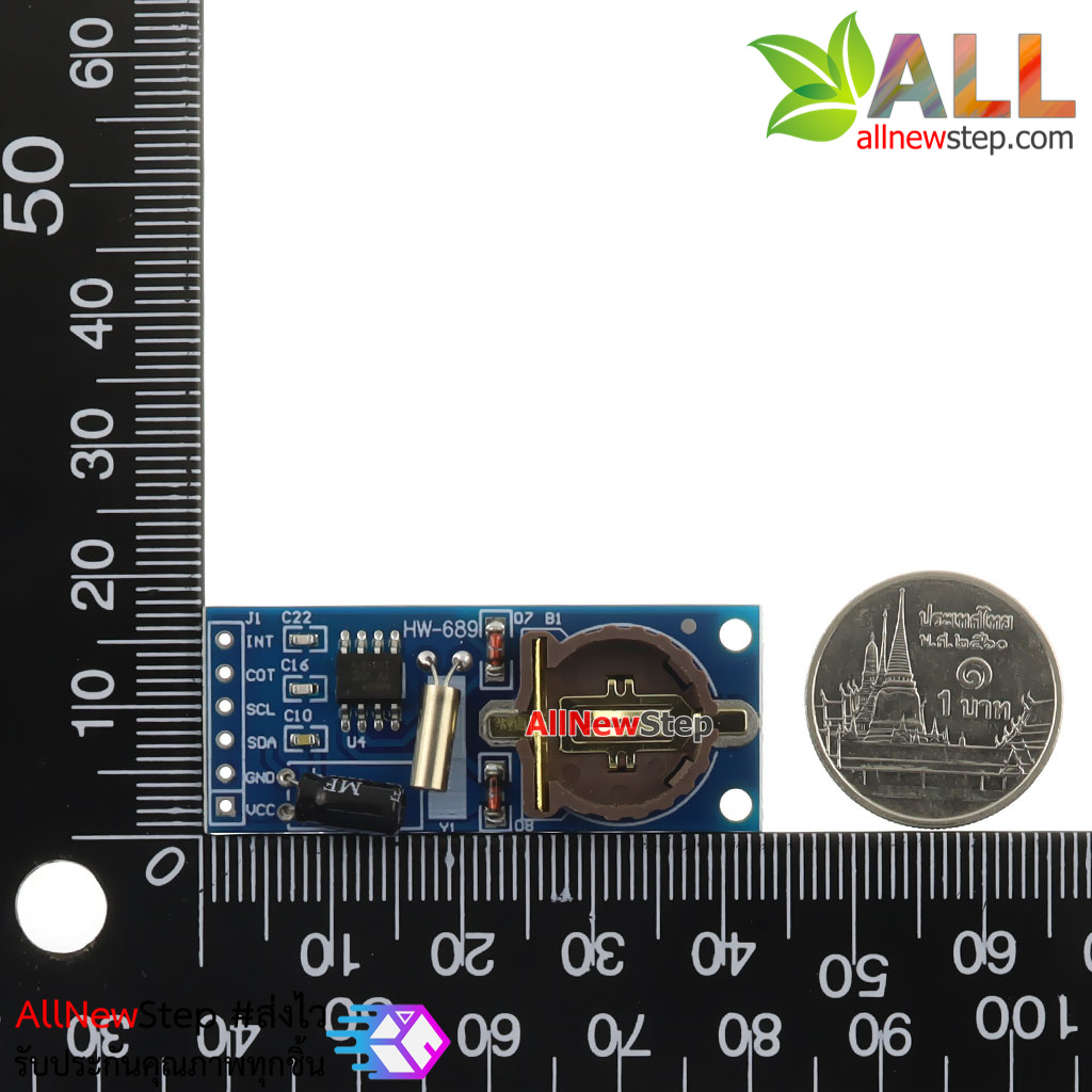 โมดูลนาฬิกา PCF8563 PCF8563T Module Clock Module RTC Module พร้อมแบตเตอร์รี่