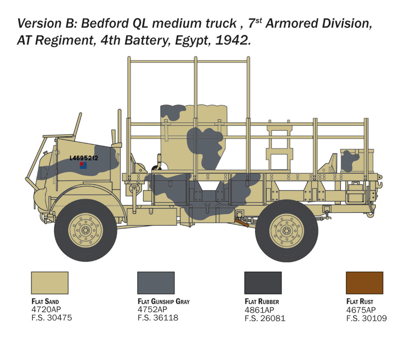 1/35 Bedford QL Medium Truck