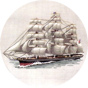Heritage Crafts ชุดปัก Cutty Sark