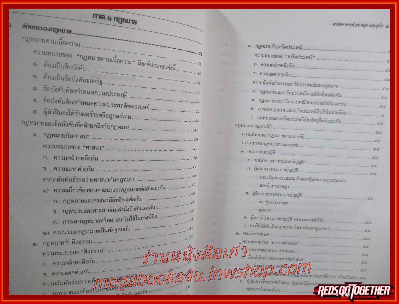 ความรู้เบื้องต้น เกี่ยวกับกฎหมายทั่วไป / ดร.หยุด แสงอุทัย / ไม่มีข้อความ ขีดเขียน