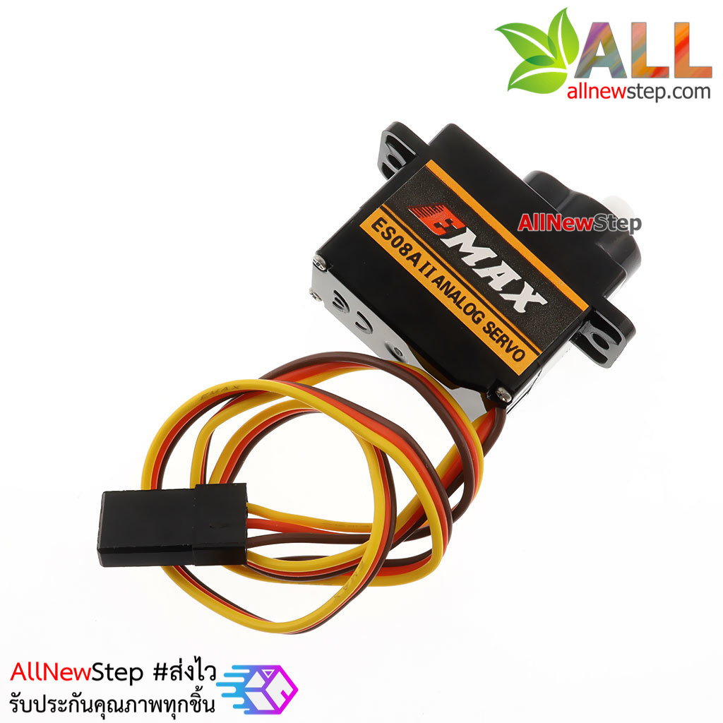 เซอร์โว ES08A II Servo EMAX ES08A II analog servo 9g plastic gear forward