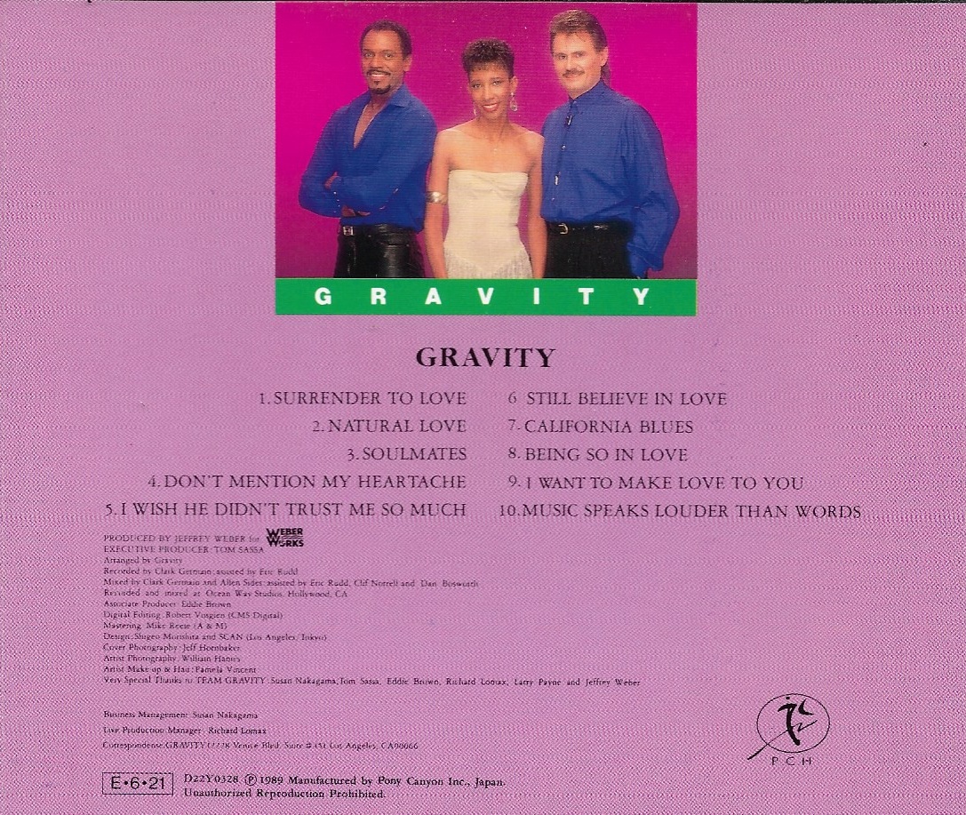 Used CD,Gravity - Gravity (A)(1989)(Japan)