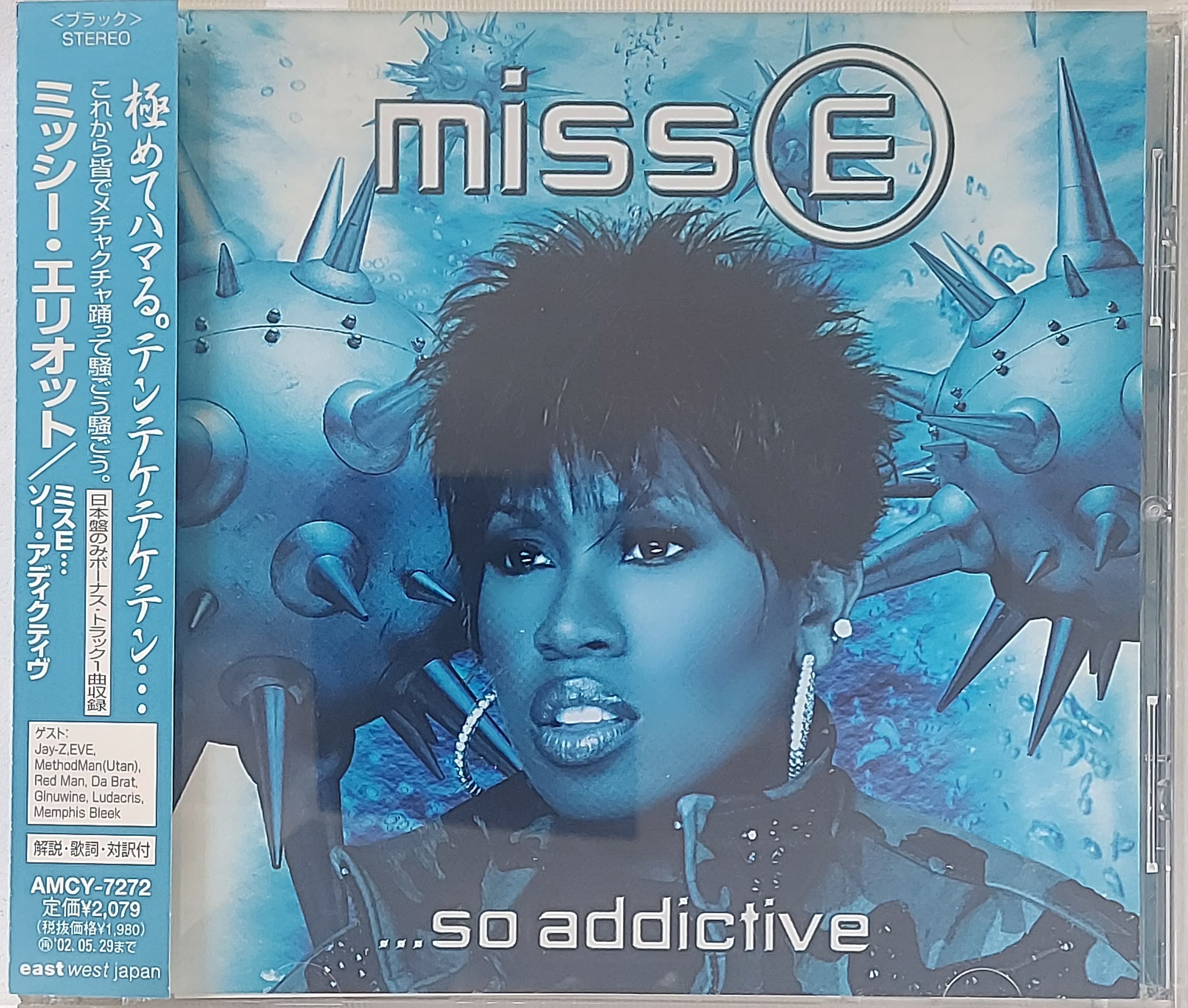 Used CD,Missy Elliott - Miss E ...So Addictive (A+)(2001)(Japan)