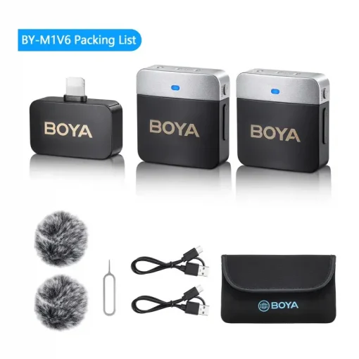 Boya BY-M1V6 For (Lightning) Wireless Microphone