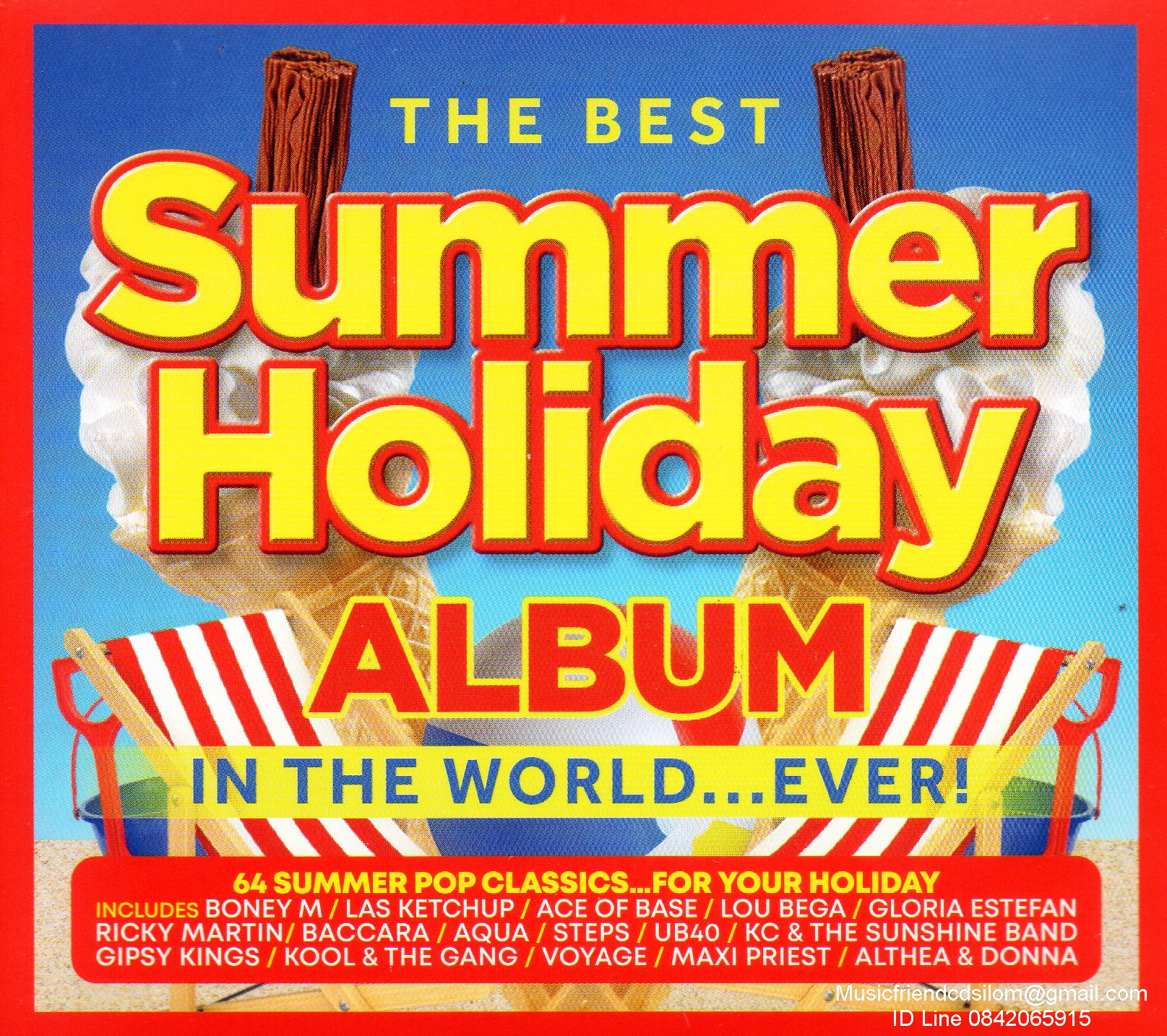 CD,The Best Summer Holiday Album In TheWorld...Ever(3CD)(Various Artists)(EU)
