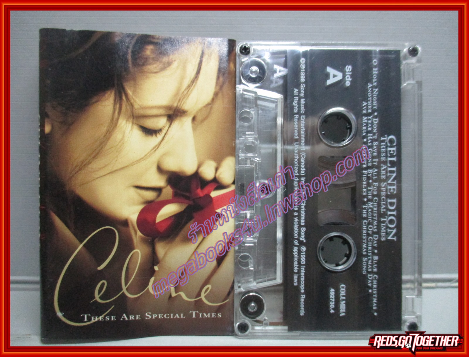 เทปเพลงสากล CELINE DION อัลบั้ม THESE ARE SPECIAL TIMES