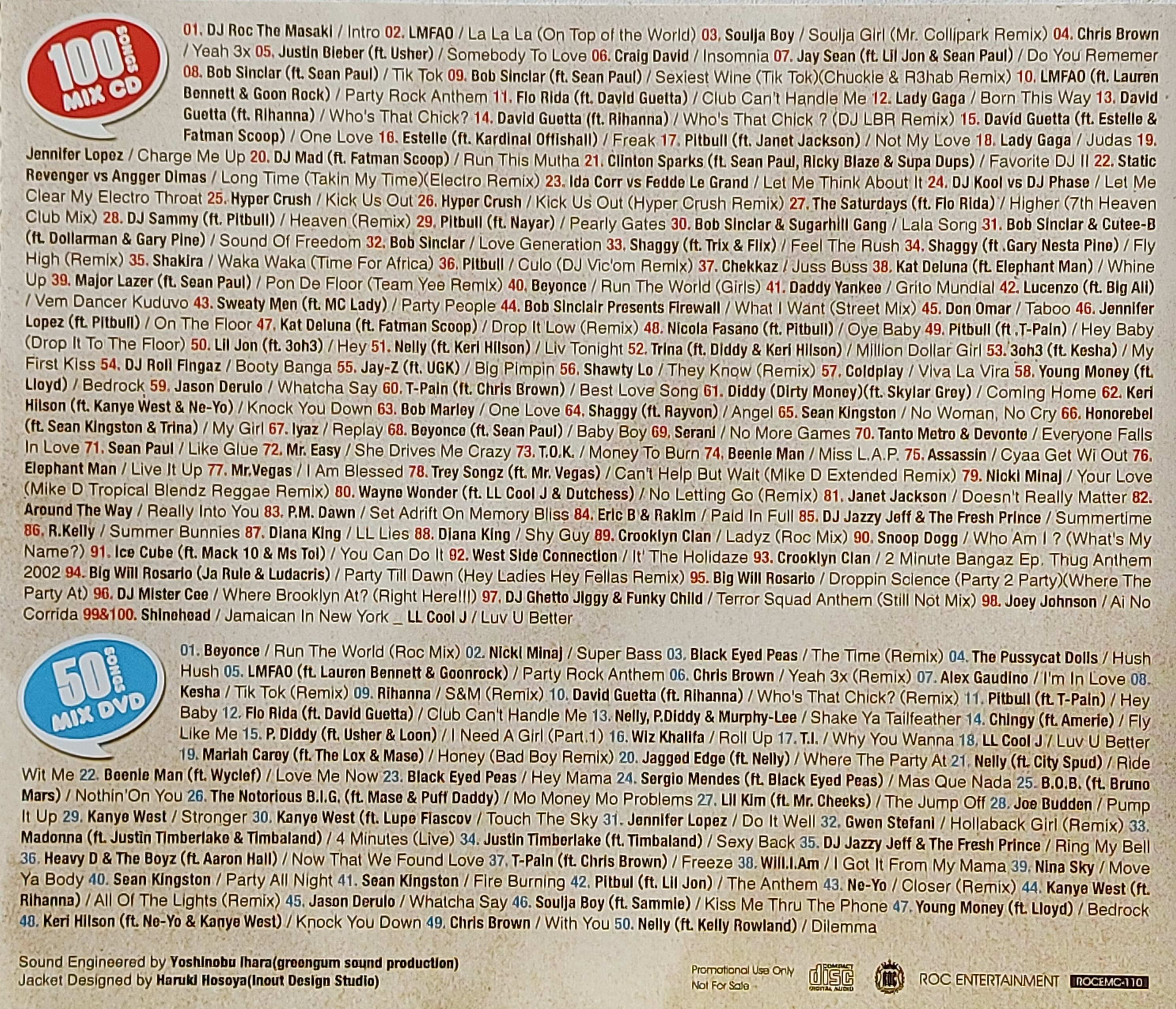 Used CD+DVD,KING of MEGAMIX Summer Edition DJ Roc The Masaki (A)(Various Artists)(2011)(Japan)