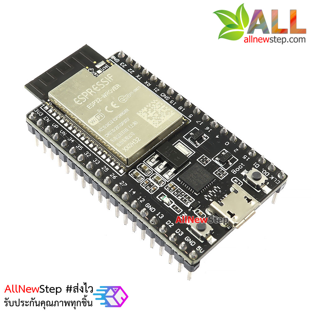 ESP32 WROVER CH340 บอร์ด ESP32 NodeMCU 38p ESP-32 CP2102 38 ขา