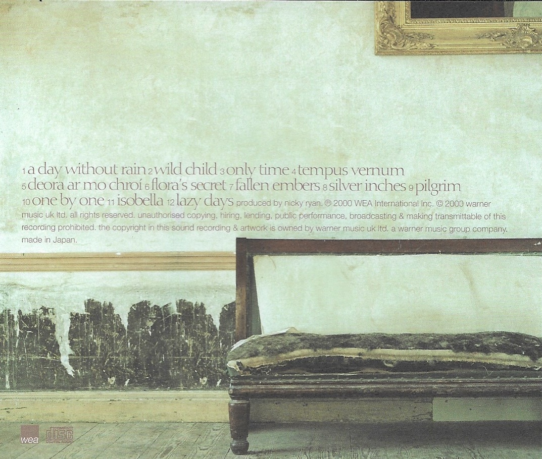 Used CD,Enya - A Day Without Rain (A+)(2000)(Japan)