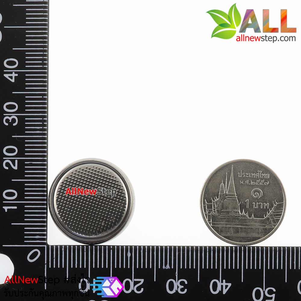 ถ่านกระดุมชาร์จ ขนาด LIR2032 Genuine LIR2032 Lithium battery 3.6VLITHIUM rechargeable battery