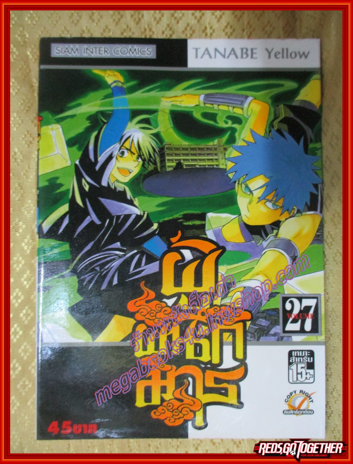 การ์ตูนบ้านแยกเล่ม ผู้ผนึกมาร เล่มที่27 โดย TANABE YELLOW สนพ.สยามฯ (35เล่มจบ)
