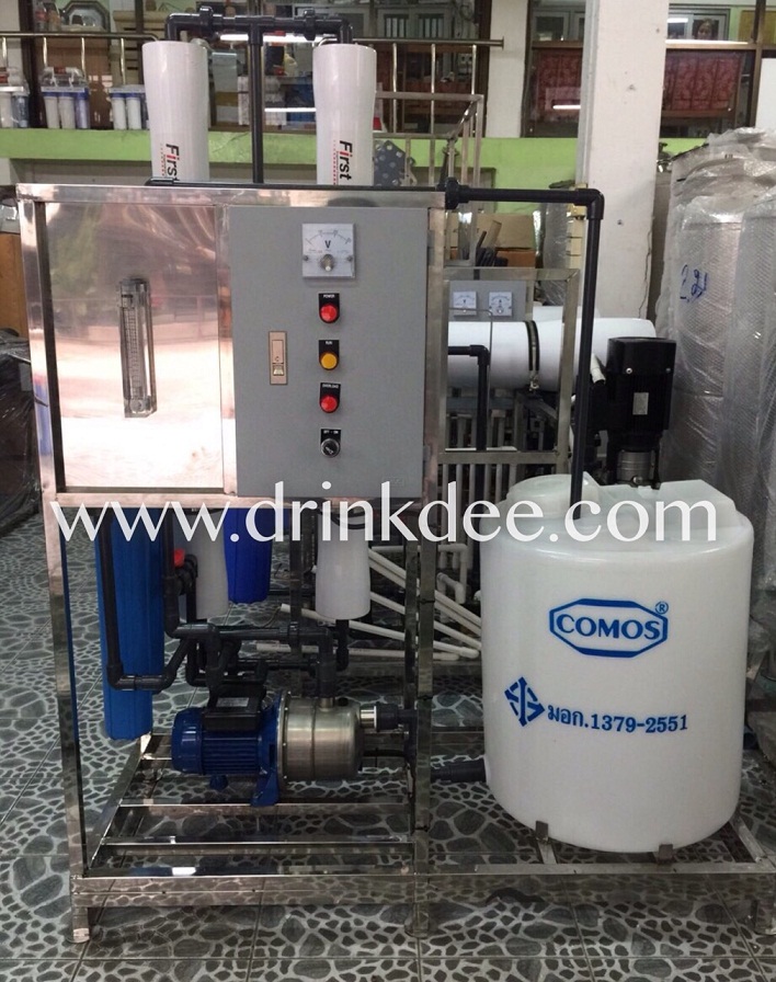 เครื่องล้างไส้เมมเบรน RO.4040 (พร้อมตู้ไฟ)