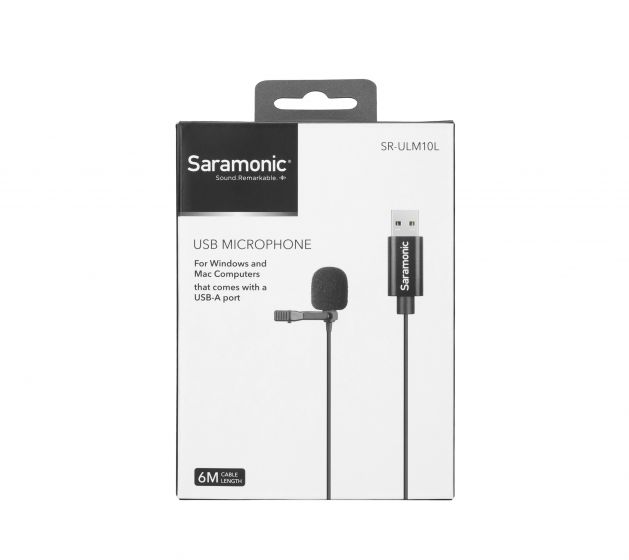 Saramonic SR-ULM10 L Microphone USB-A (6m) For Windows ,Mac